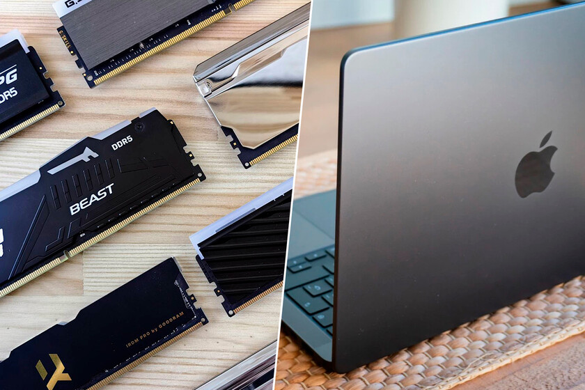 Lo que está pasando con el precio de la RAM ha generado algo inédito: que las configuraciones de memoria de Apple parezcan baratas