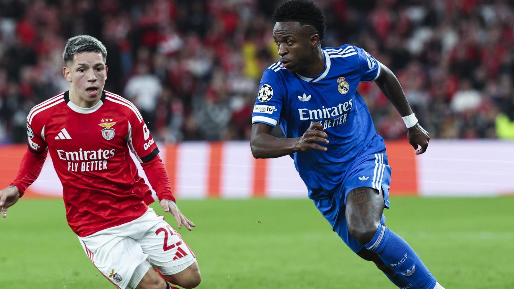 Prestianni, sancionado por UEFA de manera provisional: no jugará en el Bernabéu tras su incidente con Vinicius