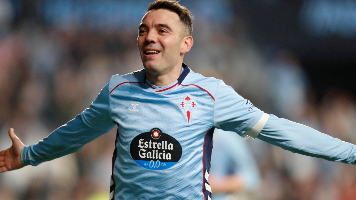 Iago Aspas ha marcado 100 goles en Balaídos en Primera