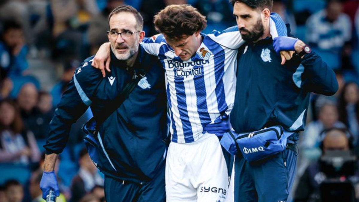 La reacción de Odriozola: "En tu mejor momento, en tu partido 100 y delante de tu familia. ¿Por qué?"<br>