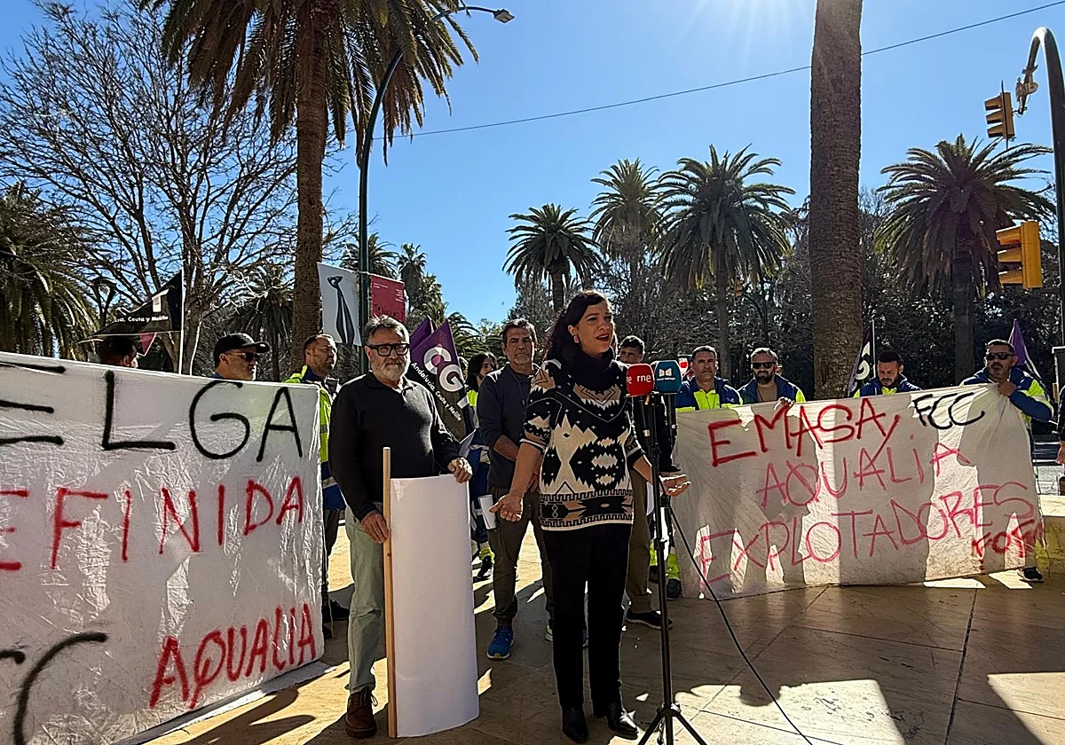 La subcontrata de Emasa: 22 días de huelga, encierros y el corte parcial de Parque