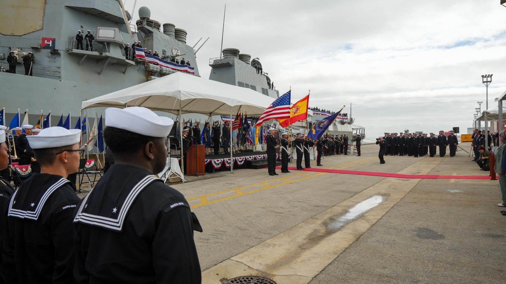 La base de Rota no corre peligro de irse a Marruecos: ampliación de 400M y otro muelle para un sexto destructor de EEUU