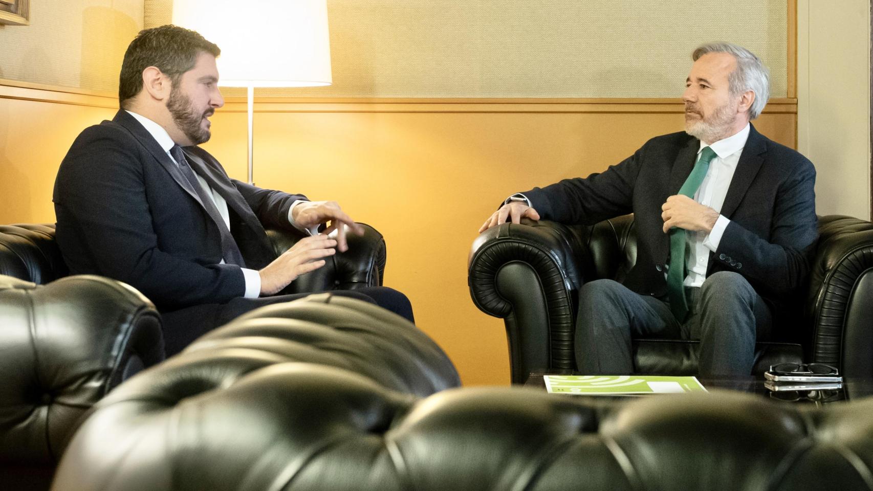 Azcón decidirá si hay elecciones en Aragón tras una última reunión con Vox: "Es sí o no, no puede pasar de esta semana"