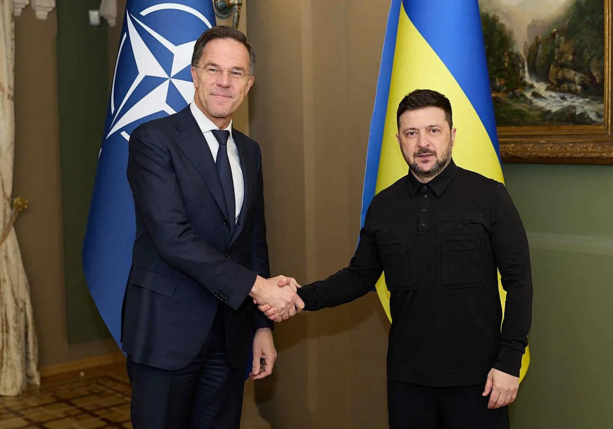 Rutte afirma que «es imperativo» que Ucrania reciba ayuda militar, financiera y humanitaria