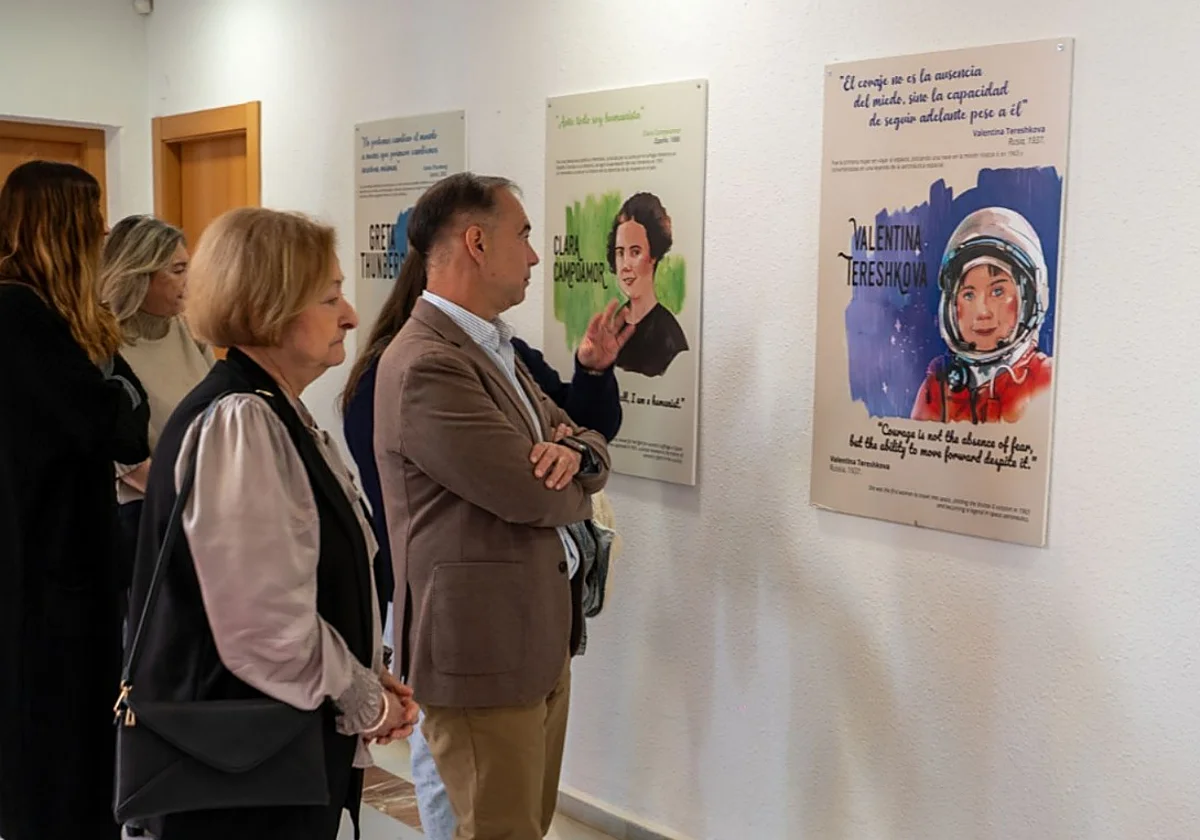 Benalmádena exhibition celebrates female icons and children's rights