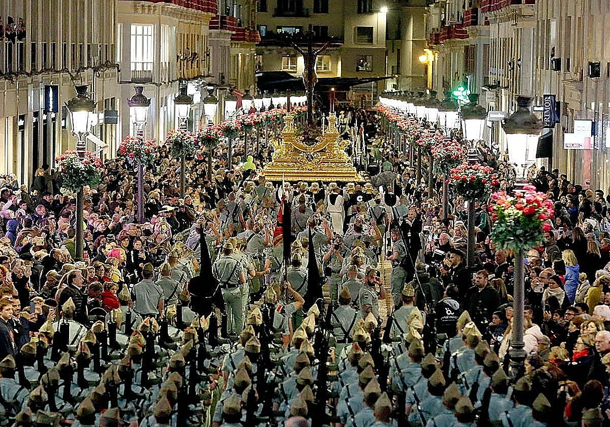 Horarios e itinerarios de las procesiones del Jueves Santo 2026 en Málaga