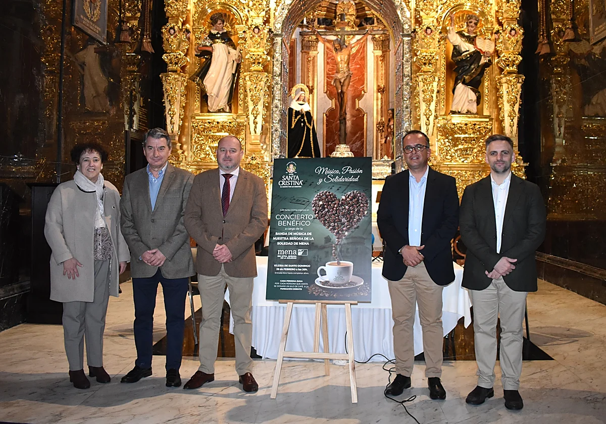 La banda de música de la Soledad de Mena ofrecerá un concierto solidario en apoyo a la Fundación Corinto