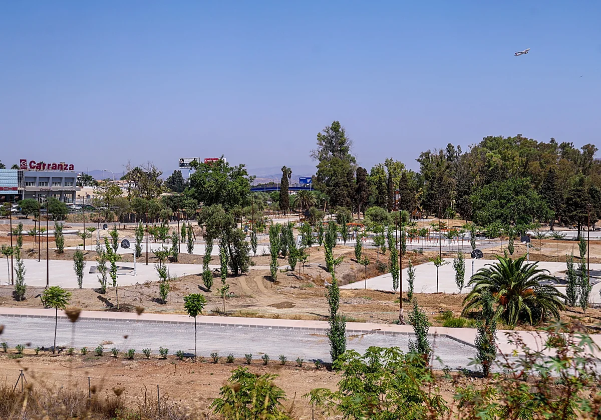 Cuenta atrás para el nuevo gran parque de Málaga: esta es la fecha en la que podría abrir el Benítez