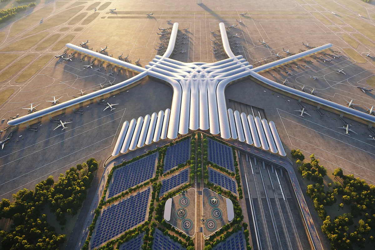 Comsa y Adelte pujan por las pasarelas del nuevo aeropuerto de Varsovia