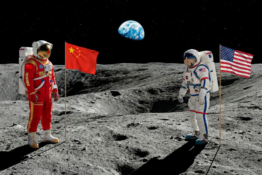 Marte era el gran campo de batalla espacial entre China y EEUU. Ahora es la Luna (y hay demasiado en juego)