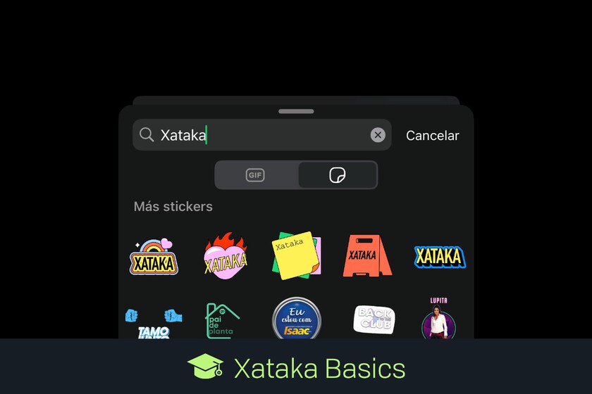 Cómo crear sticker con cualquier palabra en WhatsApp