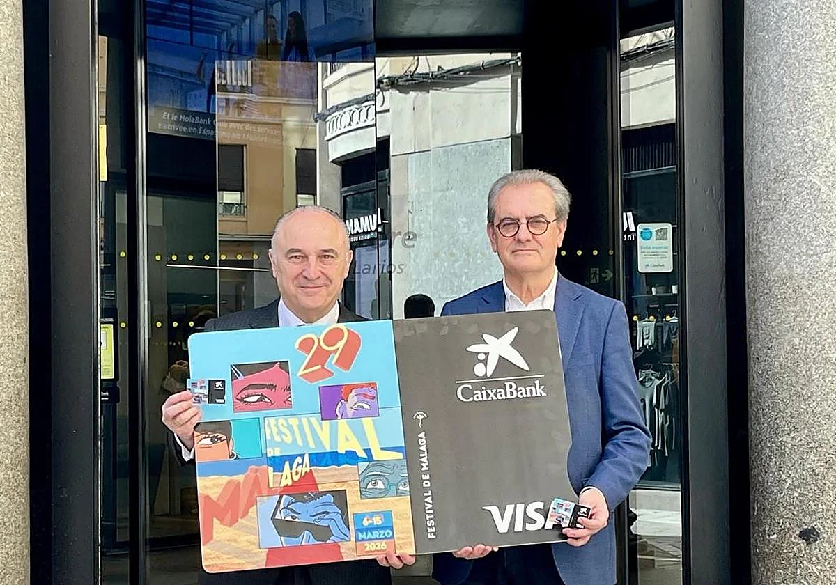 CaixaBank emite 650 tarjetas prepago para que el Festival de Málaga facilite las dietas a sus invitados