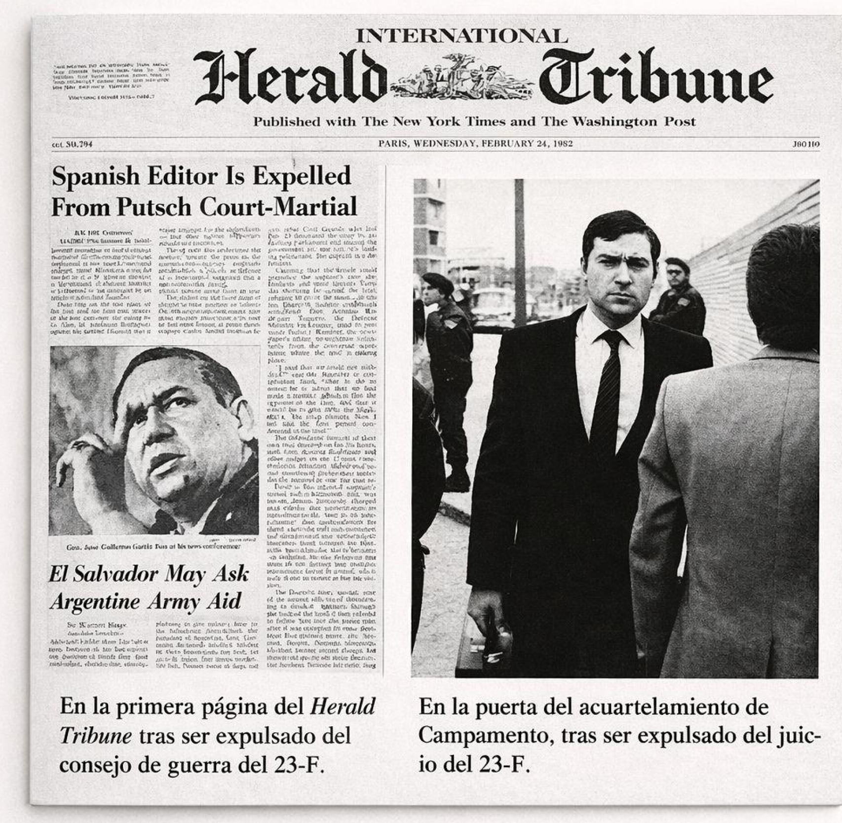 Los papeles del 23-F: Interior criticó la "mortificación pública" de Pedro J. Ramírez al ser expulsado del juicio por el golpe