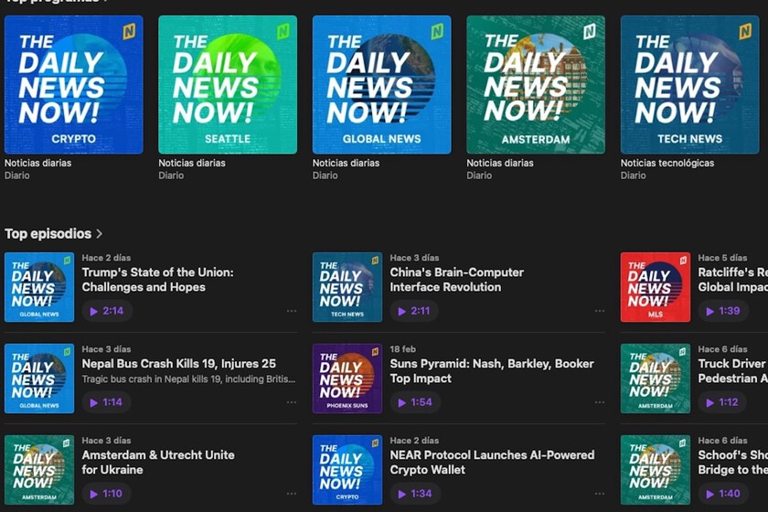 Una IA publica 11.000 podcasts al día copiando a periodistas locales. Y de momento no hay forma de parar la avalancha