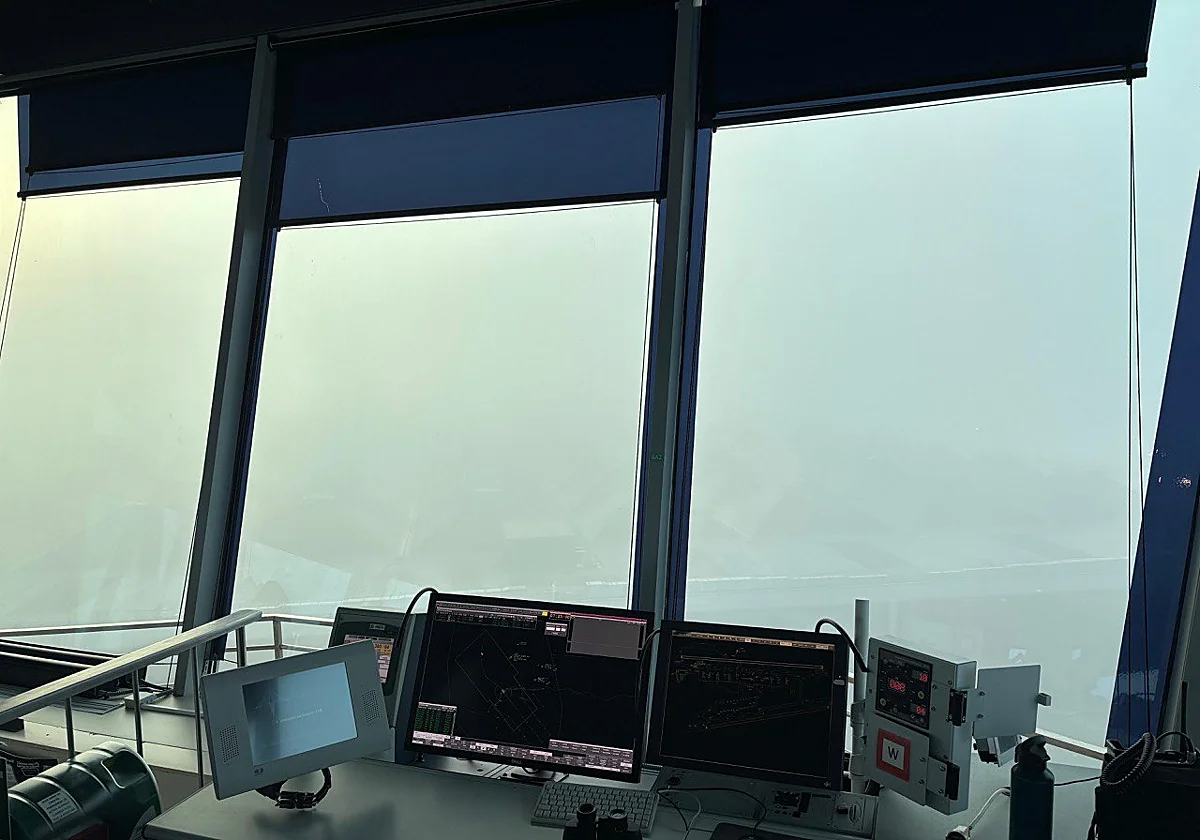 Bank of fog causes flight delays at Malaga airport