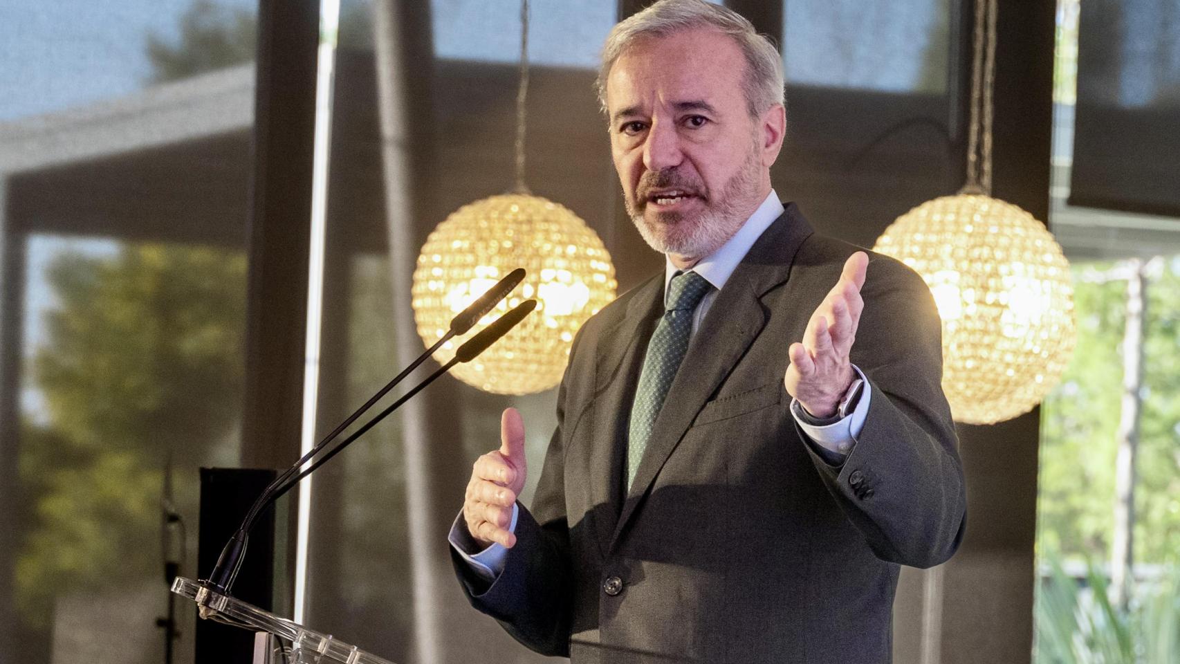 Azcón confirma que ya ha habido reuniones con Vox, pero no se pone plazos: "Lo bueno es que contemos resultados"