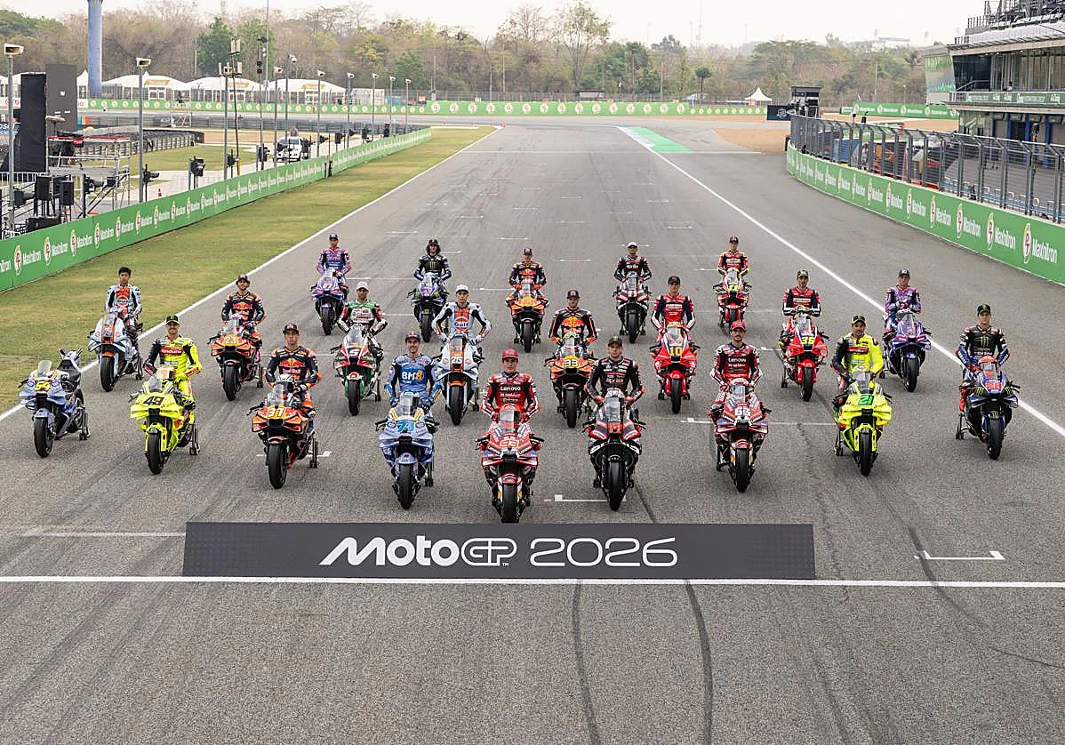 Marc Márquez vuelve encabezar de la foto de MotoGP 2026