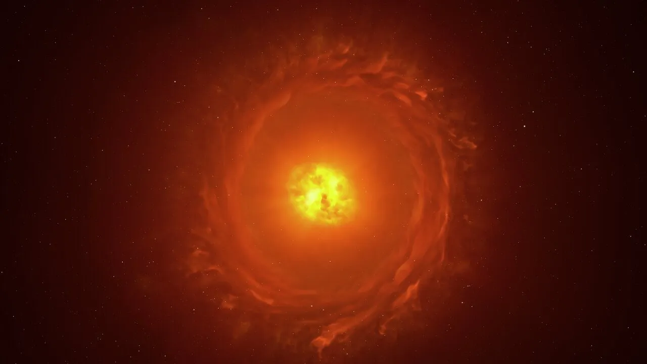 Esta estrella hipergigante amarilla está a punto de explotar
