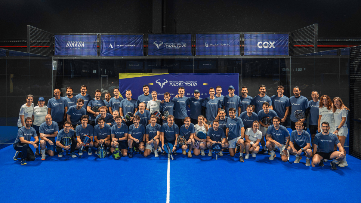 Rafa Nadal aterriza en EEUU... con el pádel