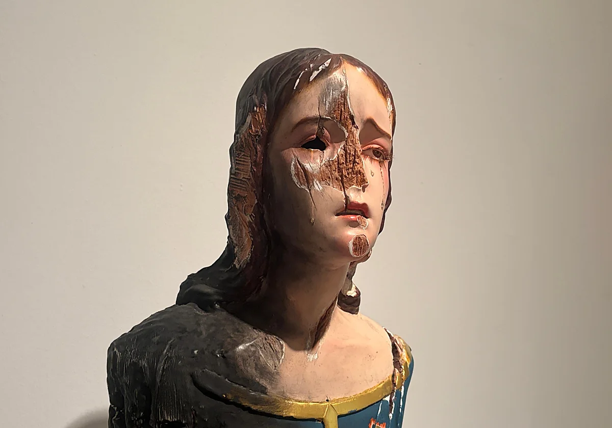 Una exposición recrea cómo pudo ser la destrucción de imágenes en los años 30 del siglo pasado