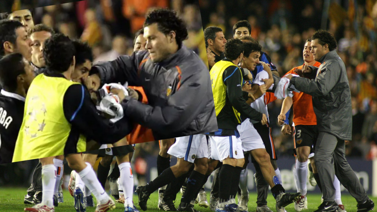 David Navarro y el puñetazo a Burdisso: "Me equivoqué, le di demasiado fuerte"<br>