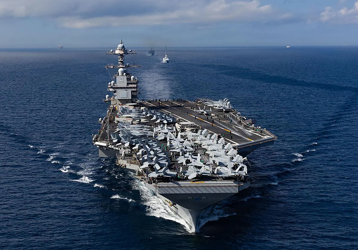 Así es el enorme despliegue militar de EE UU para someter al régimen de los ayatolás