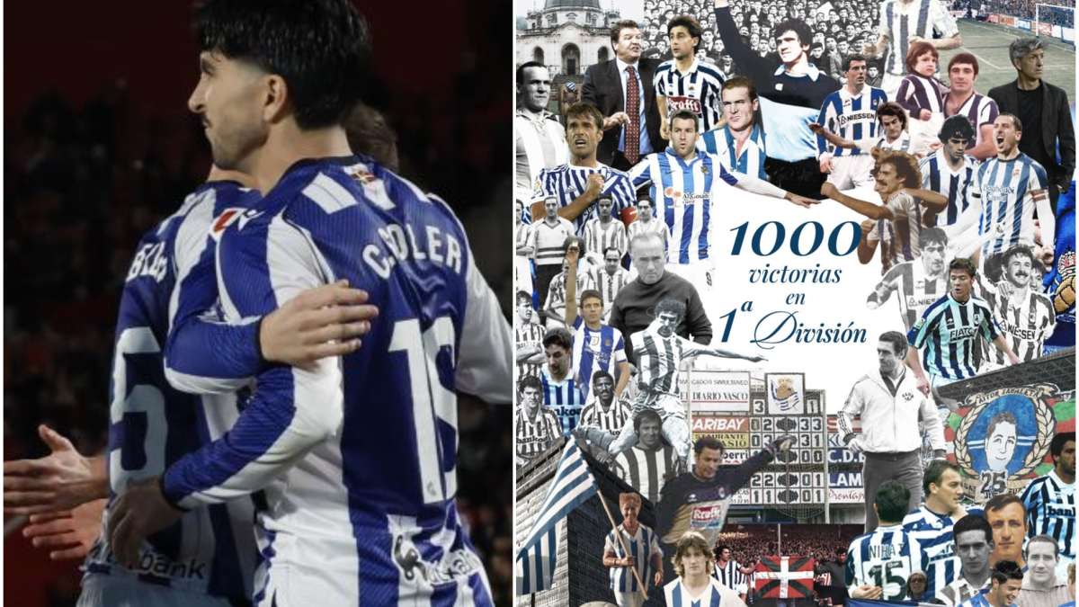 La Real Sociedad se une al club de las 1.000 victorias