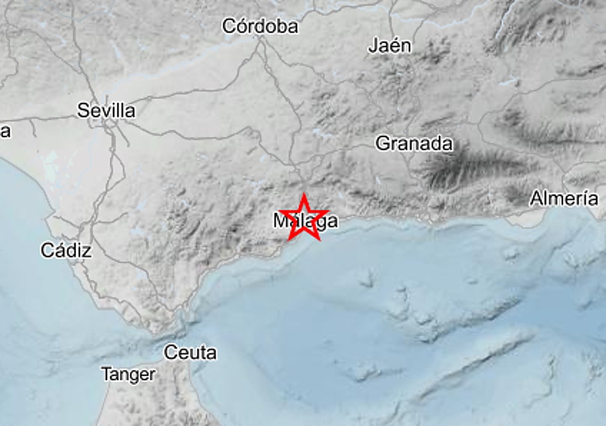 Registrados tres nuevos terremotos en Málaga en las últimas 24 horas