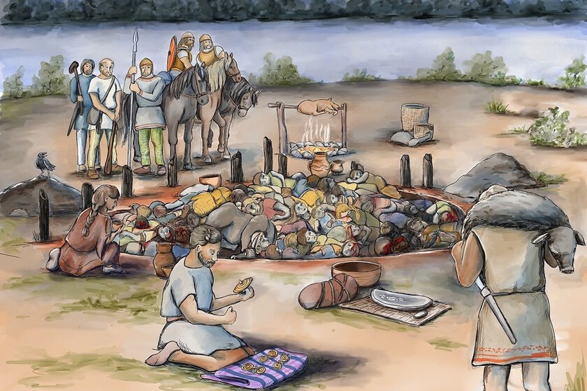 Tendemos a pensar que la guerra de exterminio la inventó el Estado moderno. Una fosa común de hace 2.800 años acaba de destrozar el mito