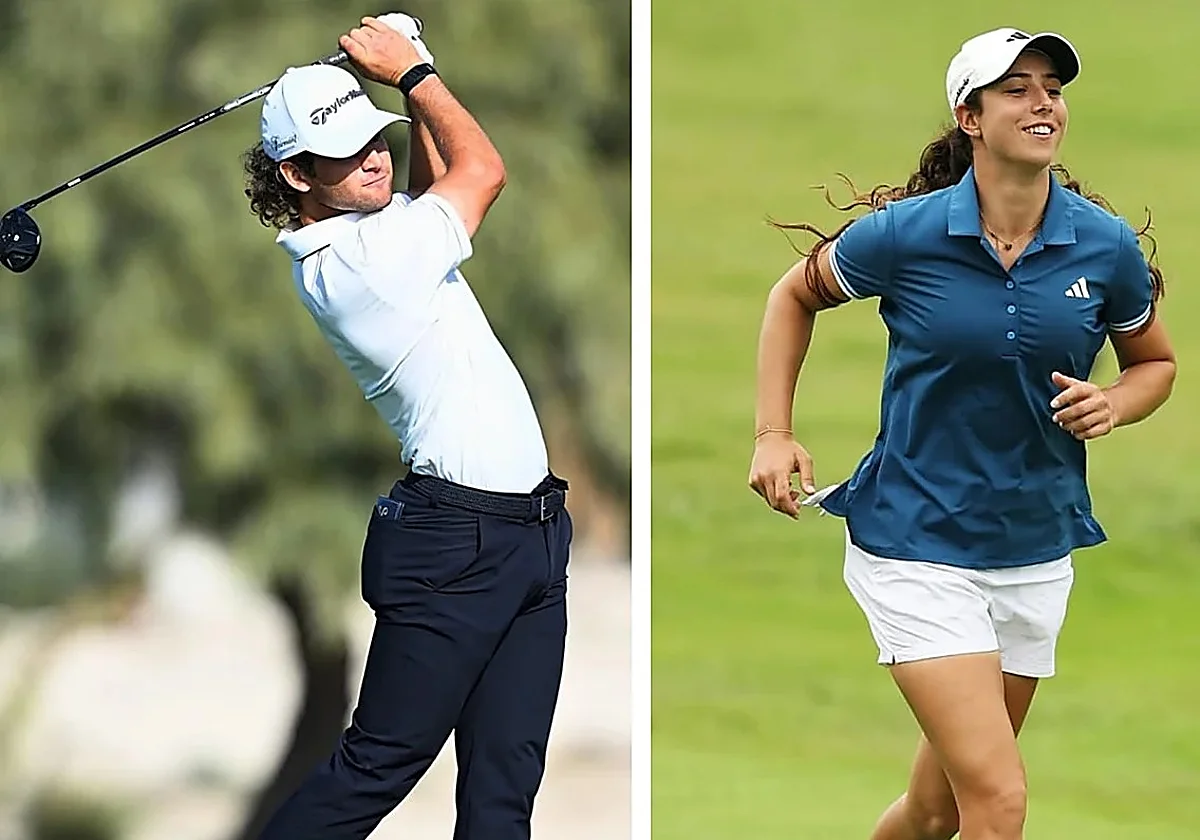 Malaga golfers Julia López and Ángel Ayora secure top-10 finishes