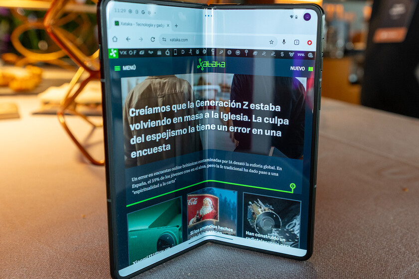 Motorola Razr Fold, primeras impresiones: parecía que los Fold eran territorio de Samsung y Honor. Motorola ha llegado para reclamar su espacio