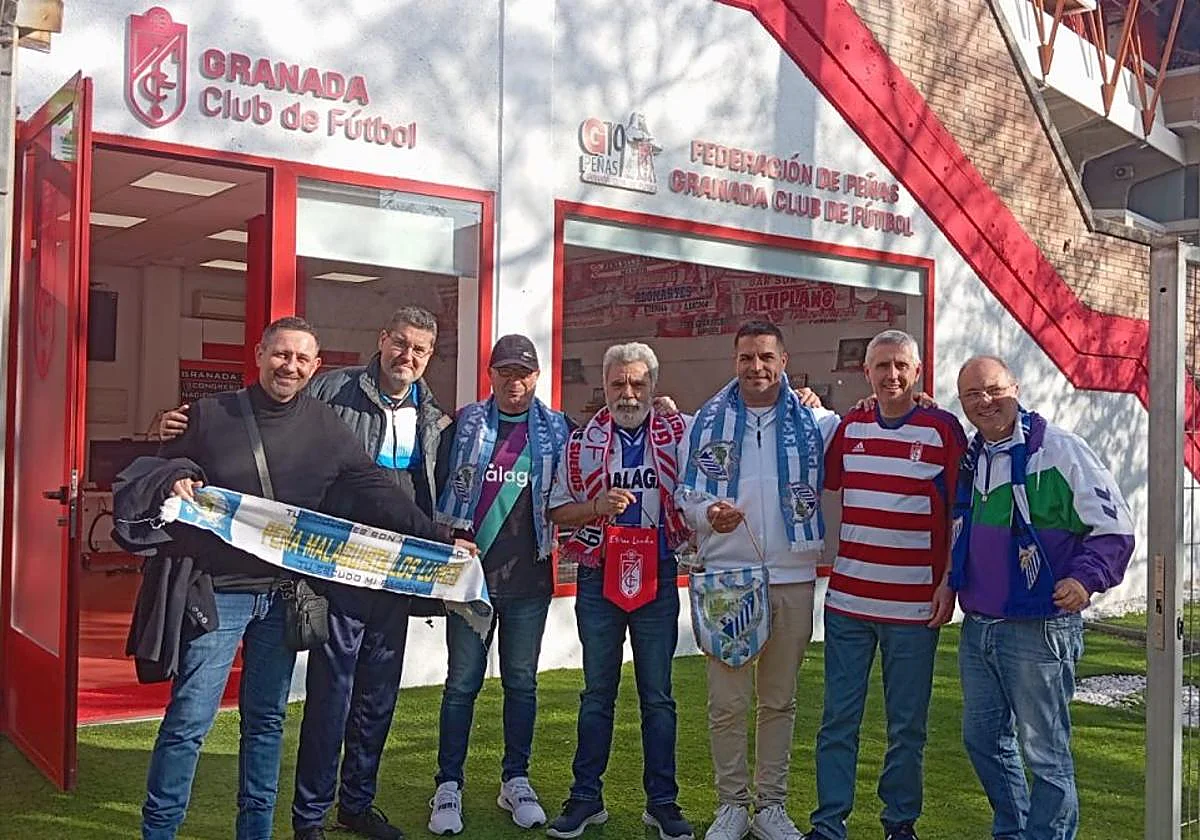 Hermanamiento peñista en Granada