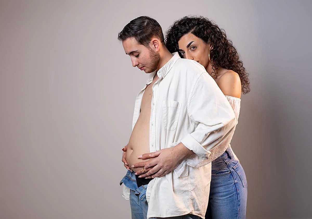 Trans couple Dani and Regina fulfil their dream of having a baby