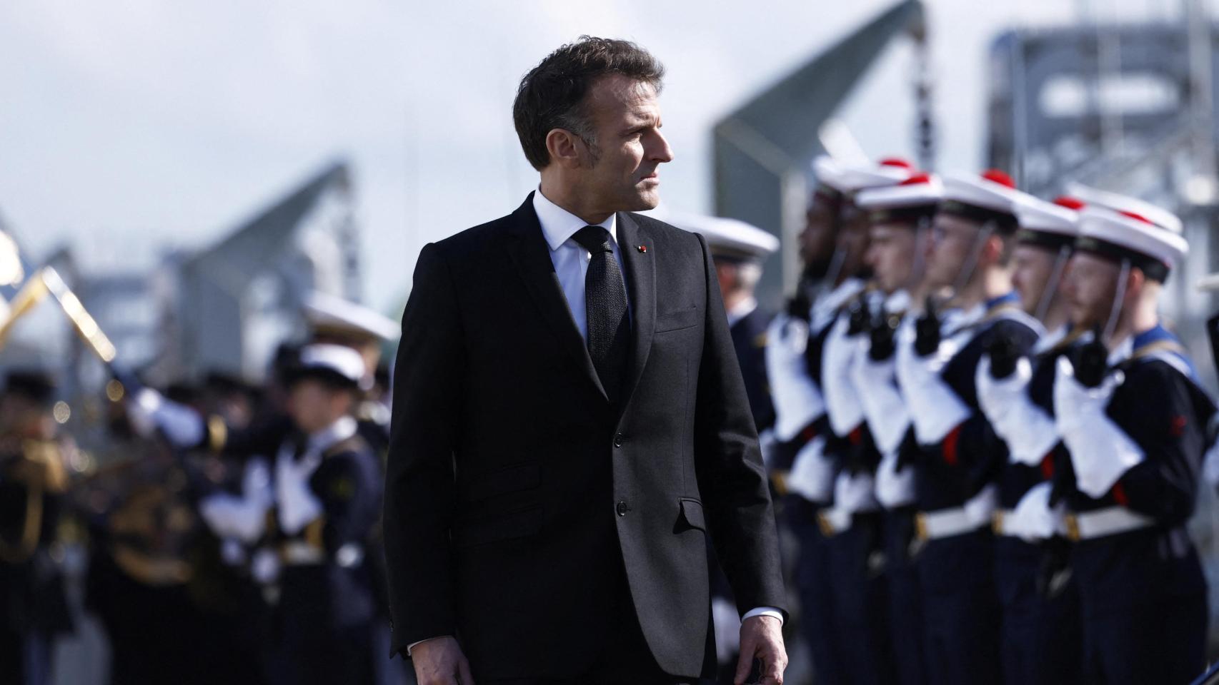Macron anuncia que aumentará el número de cabezas nucleares que posee Francia: "Para ser temidos hay que ser poderosos"