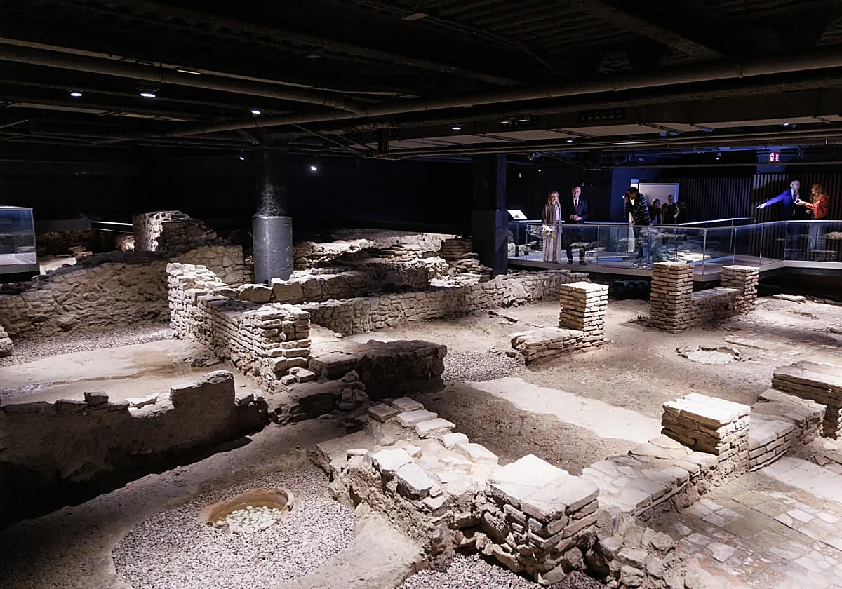 El Thyssen descubre al público la Málaga romana: de la casa a la taberna