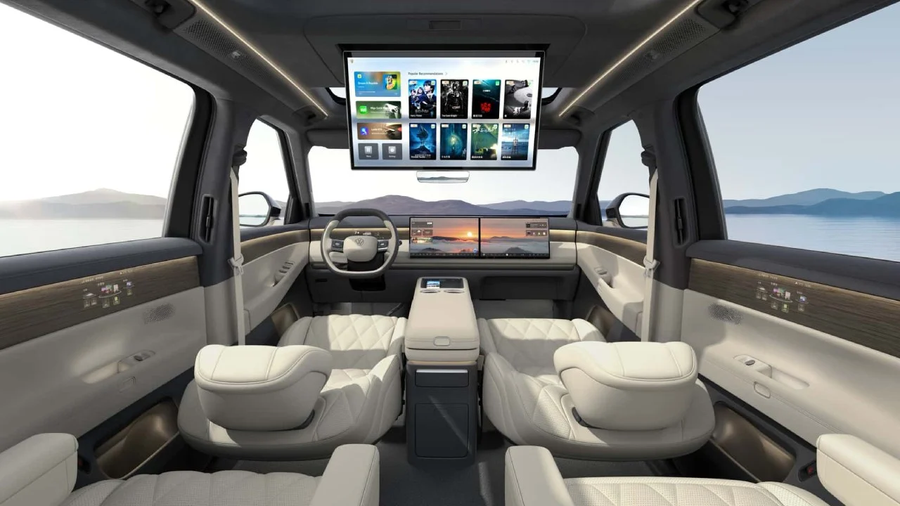 El interior del ID. Era 9X explica por qué Volkswagen “se ha vuelto loco”: su primer SUV EREV al detalle