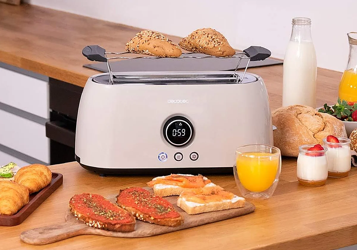 Se acabó el pan frío con estas tostadoras de ranura ancha para tu cocina
