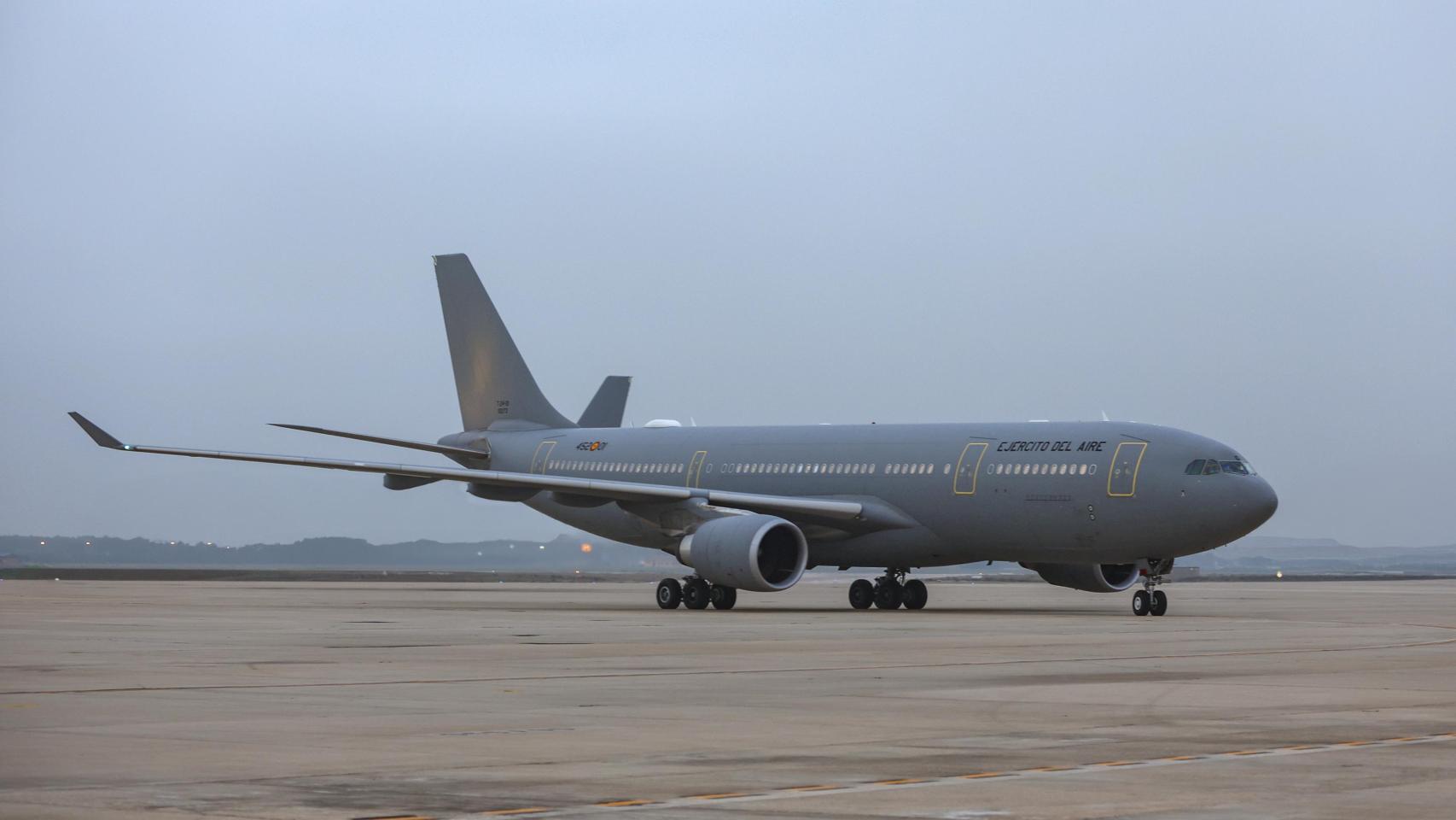 Defensa participa en la evacuación de españoles en Oriente Próximo con un A330 MRTT del Ejército del Aire