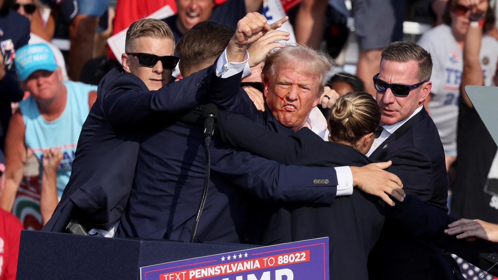 EEUU anuncia que eliminó al iraní acusado de organizar una trama para asesinar a Trump en un acto en Pensilvania en 2024