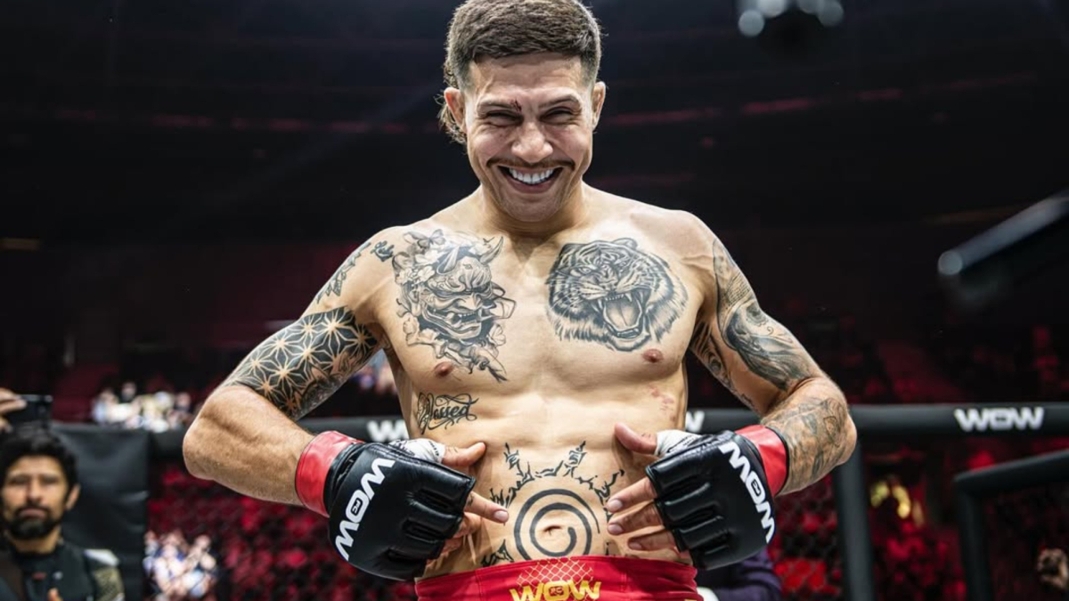 Miguel Ángel 'Colombo', en busca del trono de WOW FC tras lograr su redención