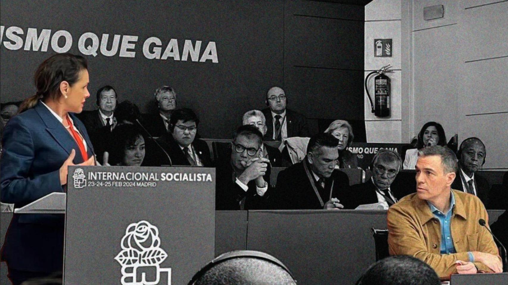Sofía Carvajal, líder del PRI: "La Internacional Socialista es opaca con Sánchez. Da cabida a partidos ligados al narcotráfico"