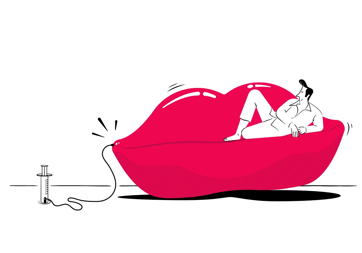 El relleno de labios, la joya de la corona de la estética