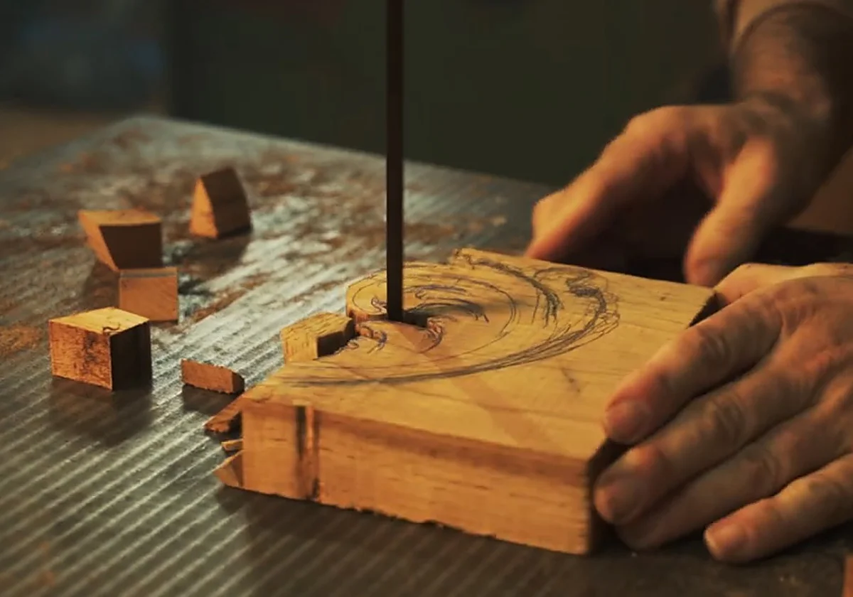 Así se ha hecho el nuevo trono del Cristo del Amor de Málaga