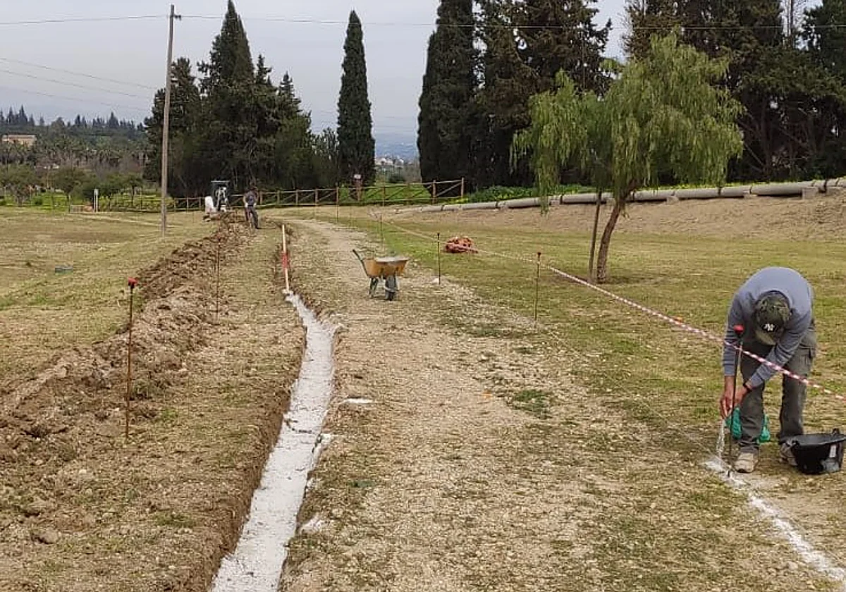 Alhaurín de la Torre mejora el parque periurbano San Joaquín con fondos del plan de recuperación de las danas de 2024