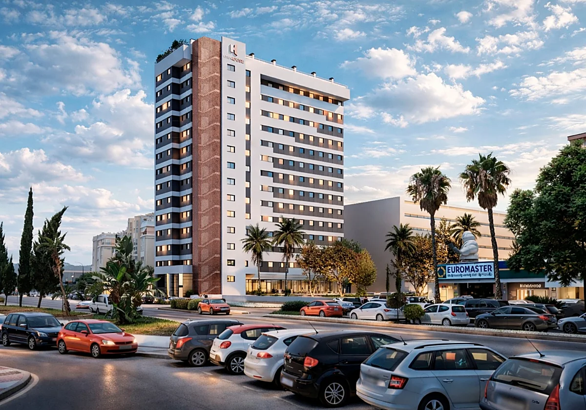 Así será la torre de 14 plantas que coronará el proyecto de Portillo en Málaga