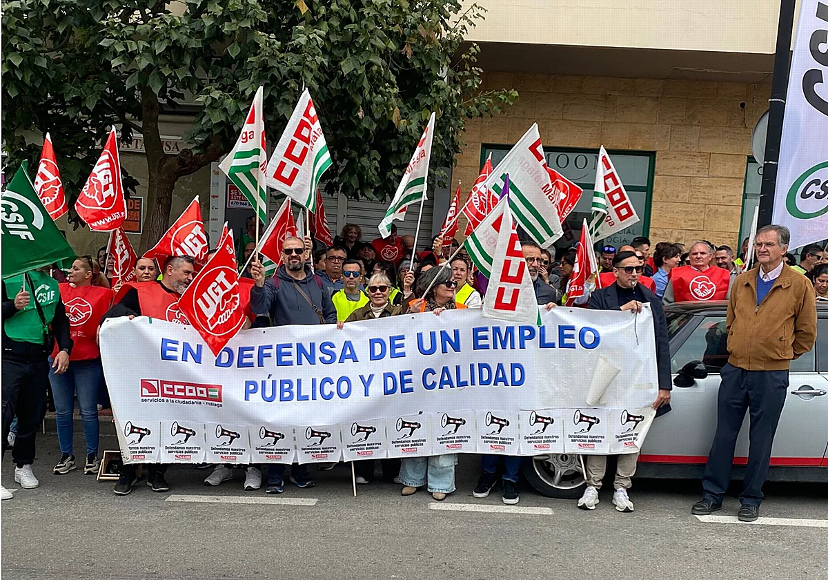 Bronca entre el PP y los sindicatos en el Ayuntamiento de Mijas