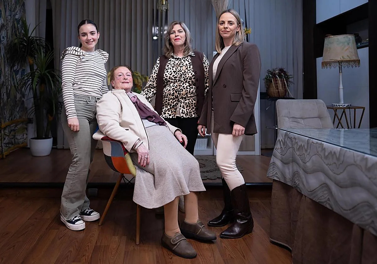 Cuatro generaciones y 80 años de historia de las mujeres