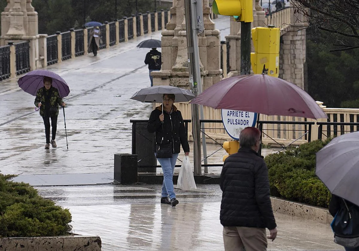 La inestabilidad persiste este lunes por una nueva dana, que dejará lluvias en Málaga