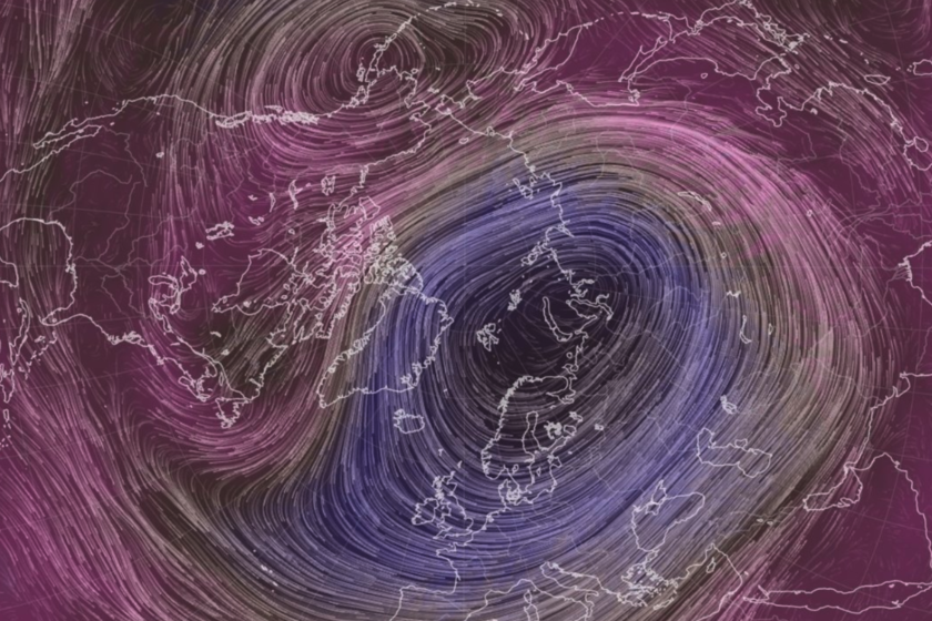Un golpe de 30 grados en la estratosfera no ha bastado: el vórtice polar colapsó solo unas horas, pero nos enseñó lo inestable que llega este invierno