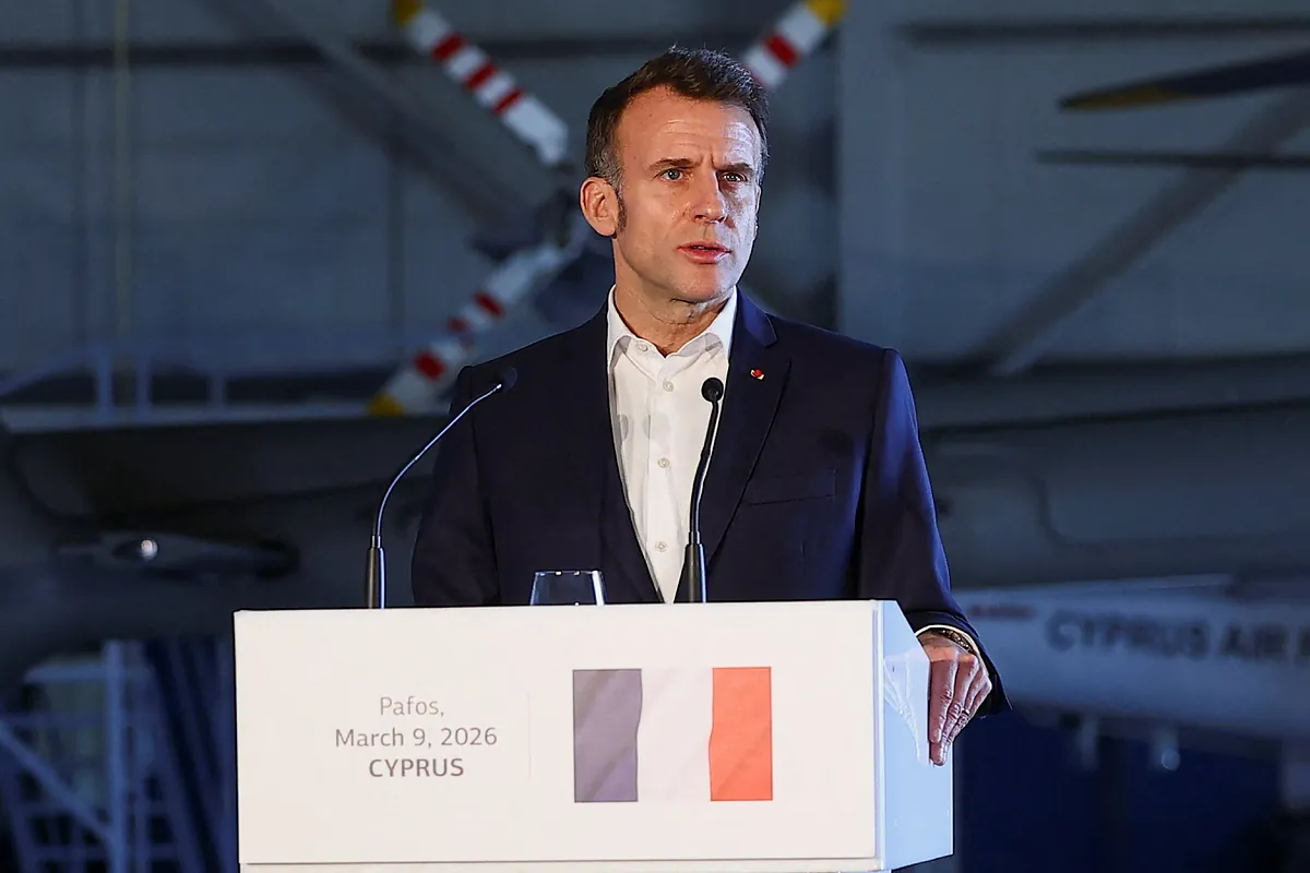 Macron: "Está en marcha una misión defensiva para abrir progresivamente el estrecho de Ormuz"
